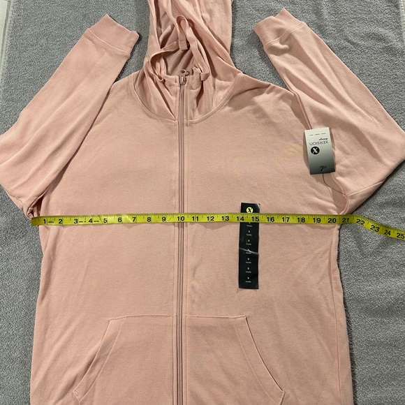 Pink Zip-Up Hoodie and Joggers Set. Size L - Picture 2 of 10